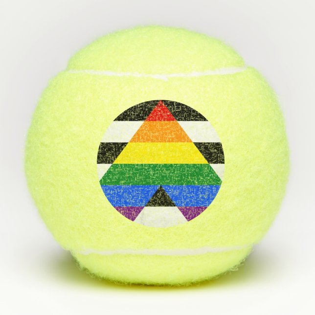 Balles De Tennis Straight (Devant)
