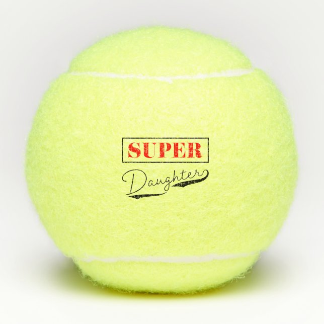 Balles De Tennis Super Daughter (Devant)