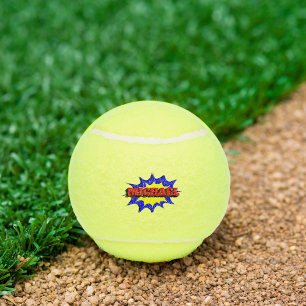 Balles De Tennis Superhero Kids Comic Book Nom personnalisé