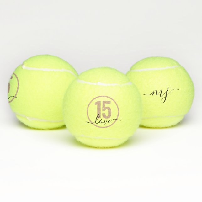 Balles De Tennis Tennis 15e anniversaire Personnalisé (Multiple)