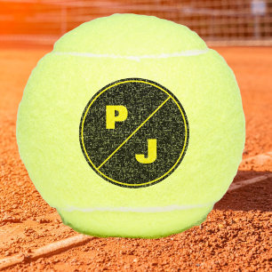 Balles De Tennis Tennis Moderne Big Bold Monogramme