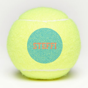 Balles De Tennis Tennis Net Sports Love Game Nom personnalisé Enfan
