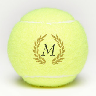 Balles De Tennis Tennis personnalisé avec monogramme