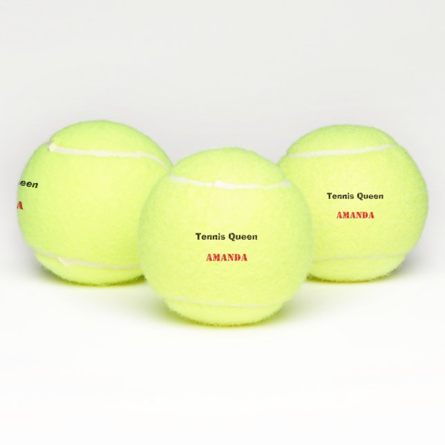 Balles De Tennis Tennis queen personnalisé (Multiple)