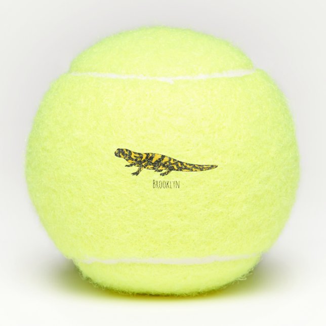Balles De Tennis Tigre salamandre (Devant)