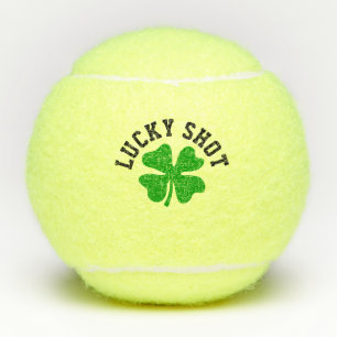 Balles De Tennis Trèfle à quatre feuilles porte-bonheur cadeau spor