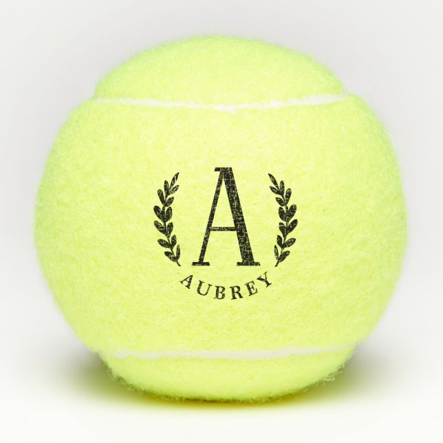 Balles De Tennis Unisex Monogram Tennis Ball (Devant)