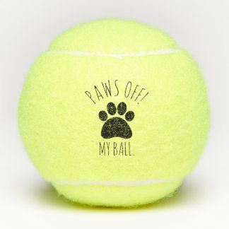 Balles De Tennis "Va-T'En !...Le mien !" Bal de tennis pour chiens