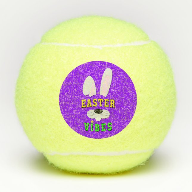 Balles De Tennis Vibes de Pâques (Devant)