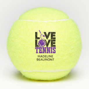 Balles De Tennis Vivez L'AMOUR