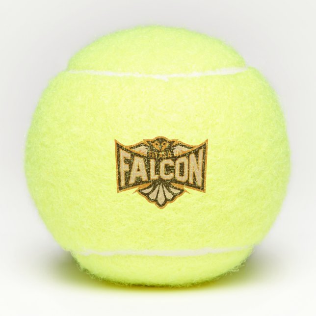 Balles De Tennis Voler Comme Un Faucon Sepia (Devant)
