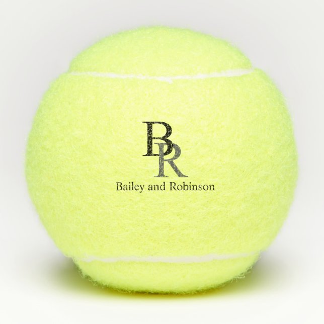 Balles De Tennis Votre Logo Professionnel Professionnel Promotion (Devant)