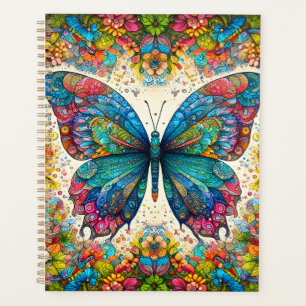 Ballet arc-en-ciel d'un papillon