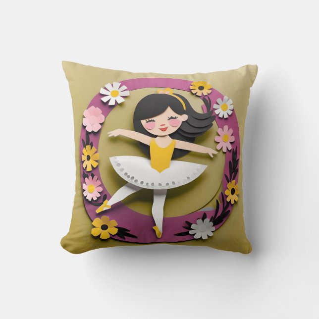 Ballet Princesse III Coussin Carré (Recto)
