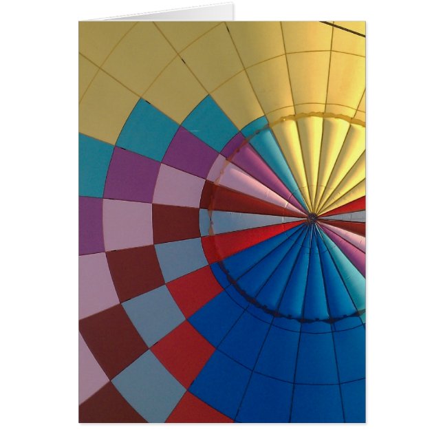 Ballon à air chaud d'enveloppe (Devant)