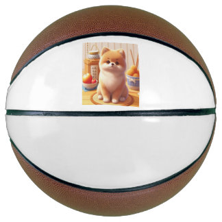 BALLON DE BASKET ポメちゃんのランチタイム