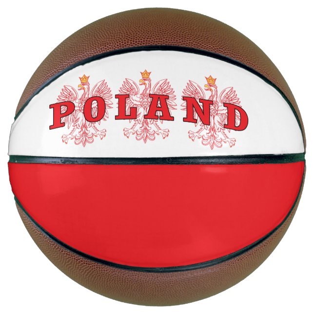 Ballon De Basket Aigles rouges de Pologne (Devant)