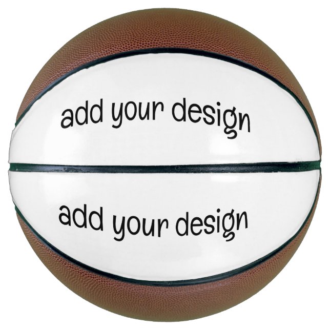 Ballon De Basket ajouter votre conception (Devant)