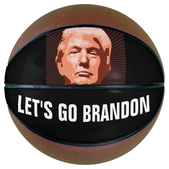 BALLON DE BASKET ALLONS BASKETBALL BRANDON TRUMP (Devant)
