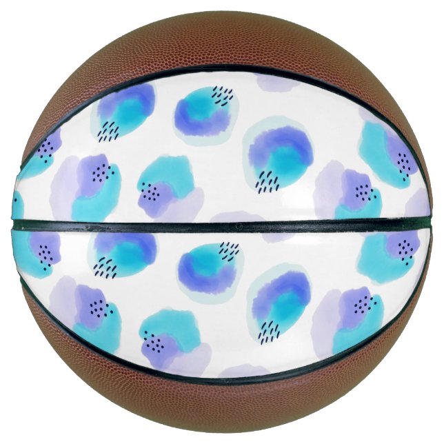Ballon De Basket Aquarelle (Devant)