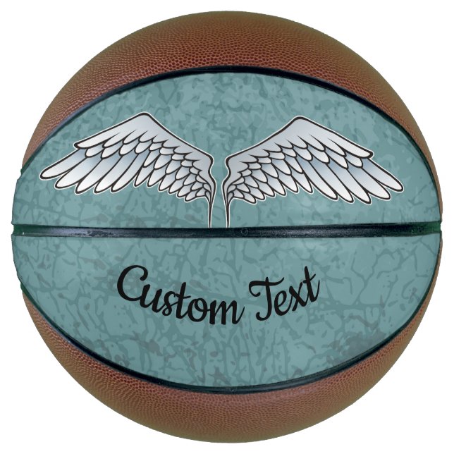Ballon De Basket Basket-ball Blue Grey (Devant)