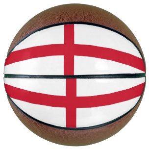 Ballon De Basket Basket-ball complet avec drapeau d'Angleterre, Roy