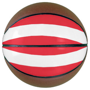 Ballon De Basket Basket-ball complet avec Drapeau d'Autriche