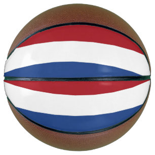 Ballon De Basket Basket-ball complet avec drapeau de Pays-Bas
