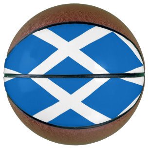 Ballon De Basket Basket-ball complet avec Drapeau d'Ecosse, Royaume
