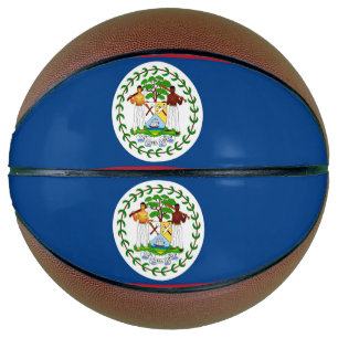 Ballon De Basket Basket-ball complet avec Drapeau du Belize
