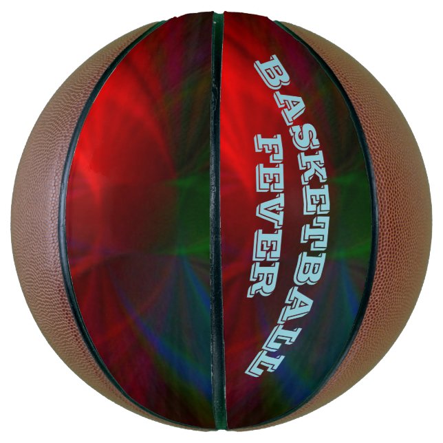 Ballon De Basket Basket-ball "Couleurs au jeu" (taille totale) (Vertical)