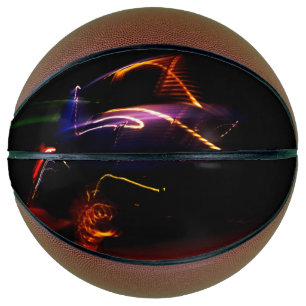 Ballon De Basket basket-ball de danse de voiture violette