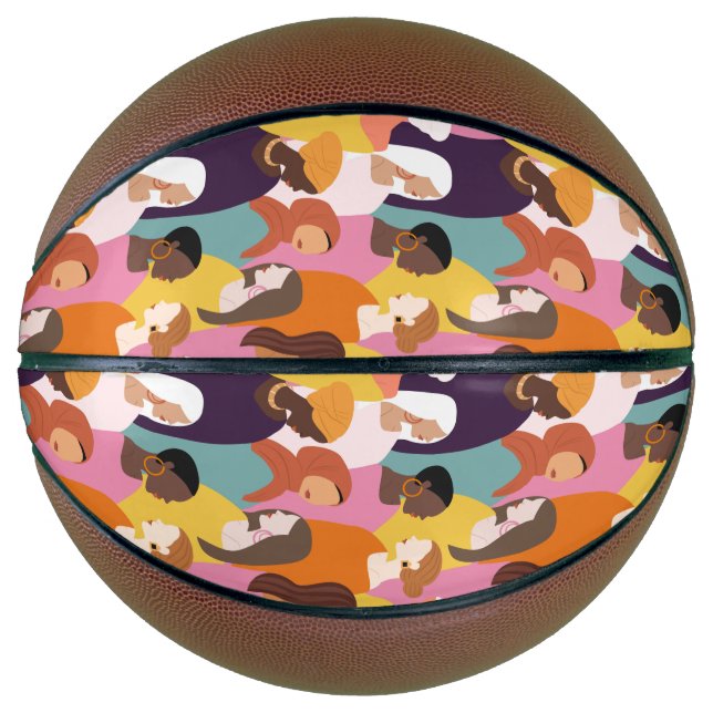 Ballon De Basket Basket-ball de la fête des mères (Devant)