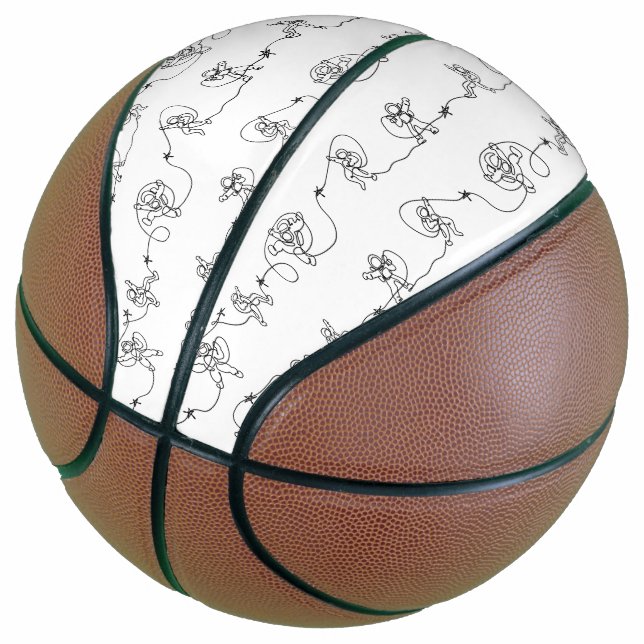 Ballon De Basket Basket-ball des astronautes (Incliné)
