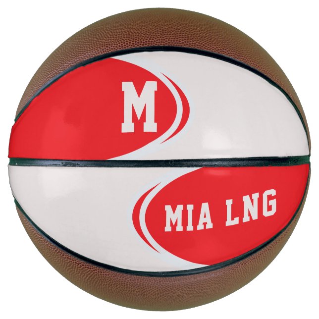 Ballon De Basket Basket-ball du Personalized (Devant)