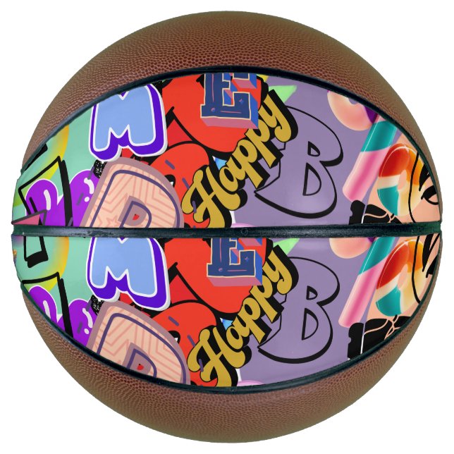 Ballon De Basket Basket-ball hip-hop (Devant)
