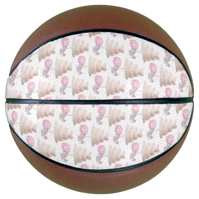 Ballon De Basket Basket-ball mariage (Devant)