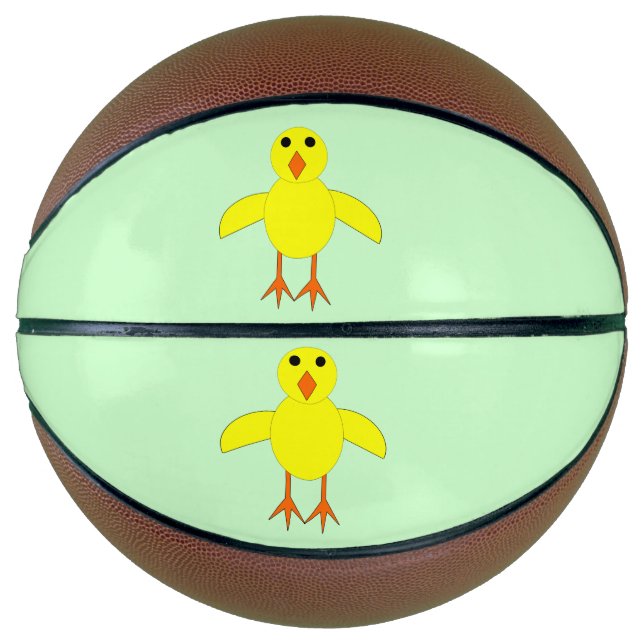 Ballon De Basket Basket-ball mignonne de Pâques (Devant)