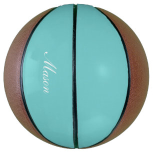 Ballon De Basket Basket-ball personnalisé Sky turquoise