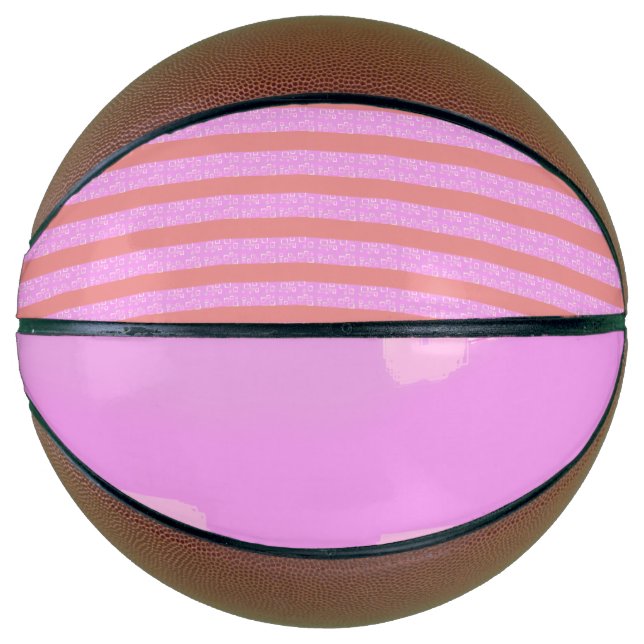Ballon De Basket Basket-ball rose (Devant)