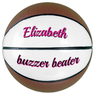Ballon De Basket Basket-ball rose buzzer