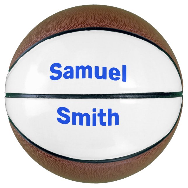 Ballon De Basket Basket personnalisé (Devant)