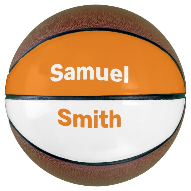 Ballon De Basket Basket personnalisé (Devant)
