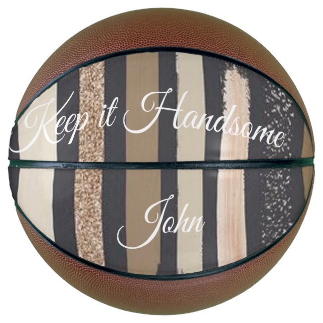 Ballon De Basket Basketball Gardez-le beau (Devant)