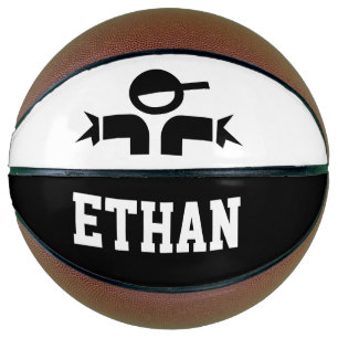 Ballon De Basket Basketball personnalisé avec le nom de l'enfant pe