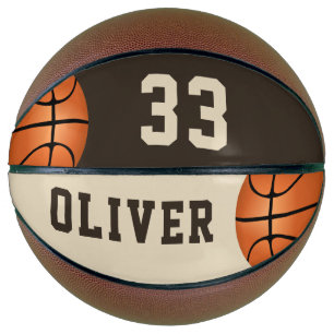 Ballon De Basket Basketball personnalisé avec le nom et le numéro d
