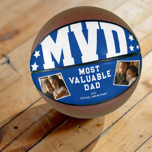 Ballon De Basket Basketball Photo Moderne pour Papa