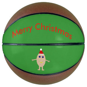 Ballon De Basket Basketballs d'oeufs de Noël amusant