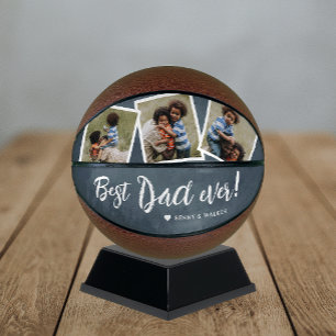 Ballon De Basket Best Dad Ever 3 Photo Fête des pères College