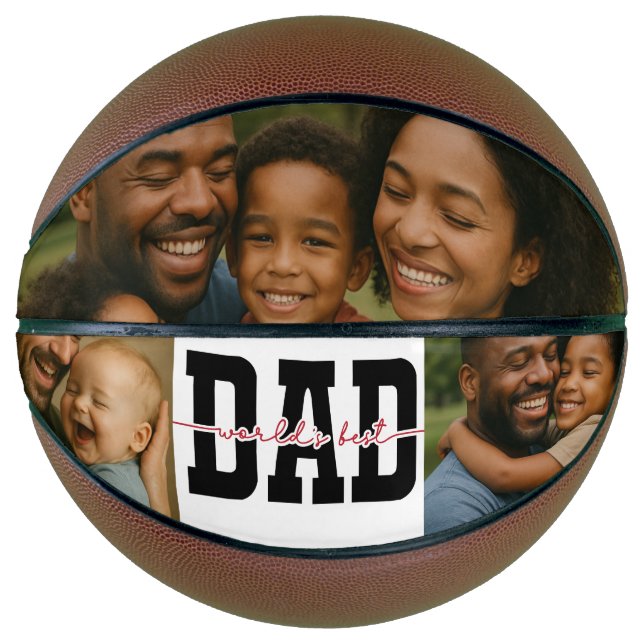 Ballon De Basket Best Father Ever Basketball – Personalized Father (Devant)
